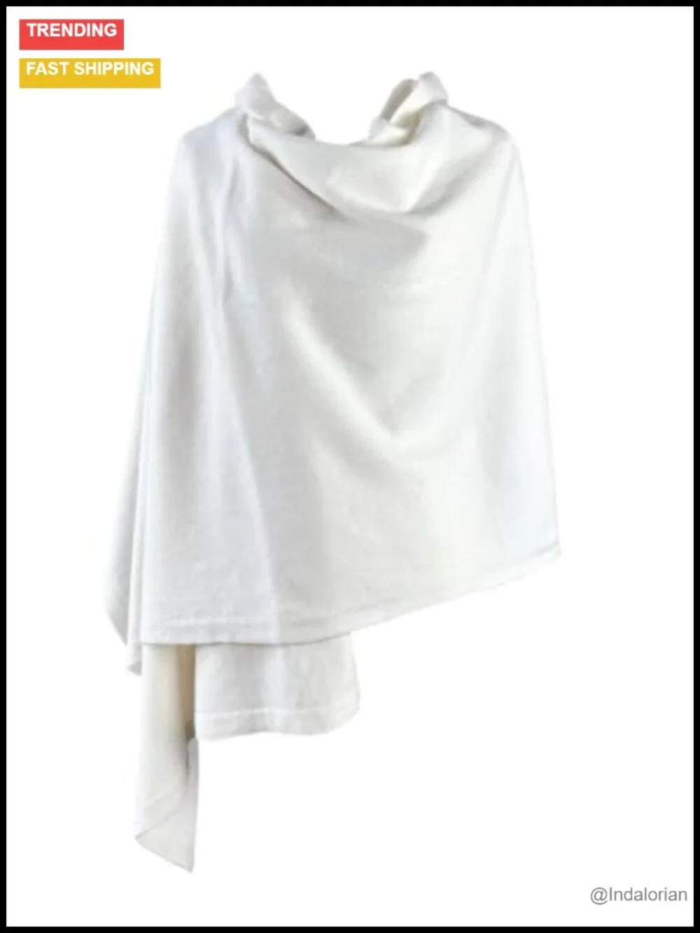 100% Merino Wool Shawl for Women, Soft Warm Wrap, Lightweight Large Scarf